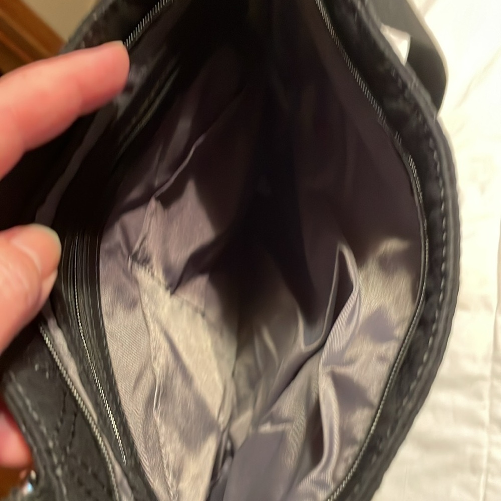 Thirty one black cross body quilted purse - Picture 5 of 5